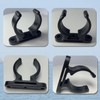 asdmm Marine Dive Ladder Storage Clip Brackets - Boat Nylon