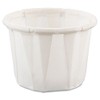 Treated Paper Souffle Portion Cups 3/4oz White 250/Bag