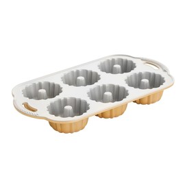 Nordic Ware Anniversary Bundtlette Pan, One Size, Gold