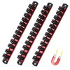 WORKPRO Magnetic Screwdriver Organizer and Wrench Organizer, Aluminum Rail Magnetic