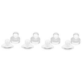 FOMIYES 4sets Pressure Stamper Eye Shadow Stamper Press Tool Blusher Pressing Stamp Acrylic Seal for Makeup Palette 2pcs*4