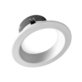 NICOR Lighting DLR4(v6) 4-inch White Selectable Recessed LED Downlight (DLR4607120SWH)