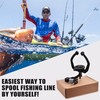 Fishing Line Winder Spooler Machine Portable Spooling Station System Spinning