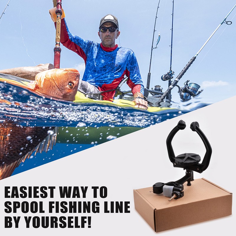 Fishing Line Winder Spooler Machine Portable Spooling Station System Spinning