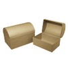 Rayher 71751000 Papier-Mâché Box: Chest FSC Recycled 100%, 15 x