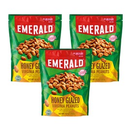 Emerald Honey Roasted Virginia Peanuts, 10 Oz (Pack of 3)