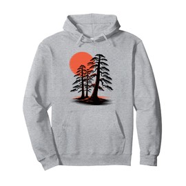 Sunset Silhouette Pullover Hoodie