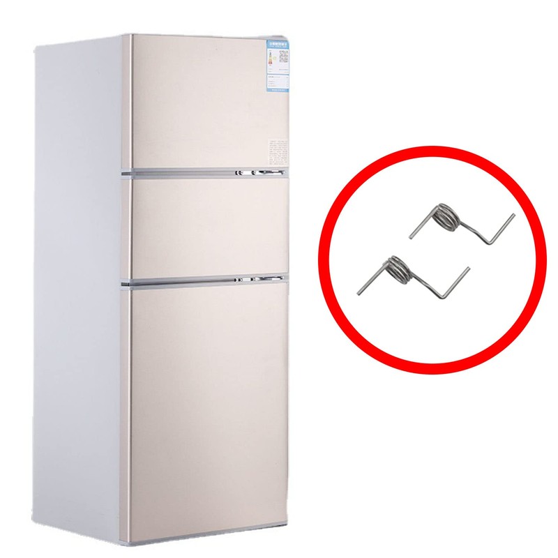 CHENJIN DA61-08314B Refrigerator Divider Door Spring 2PCS Refrigerator Replacement Part