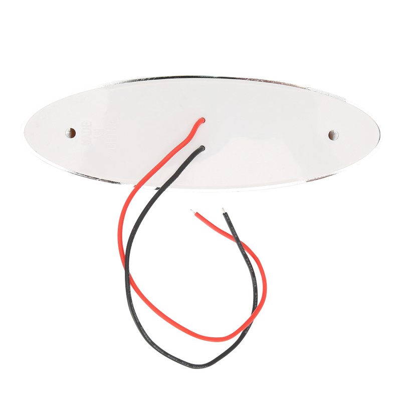 4pcs 6.5in 16LED Oval Side Marker Light 12V DC Shockproof