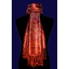 Lorenzo Cana Luxury Pashmina Scarf Jacquard Woven 100% Silk Paisley