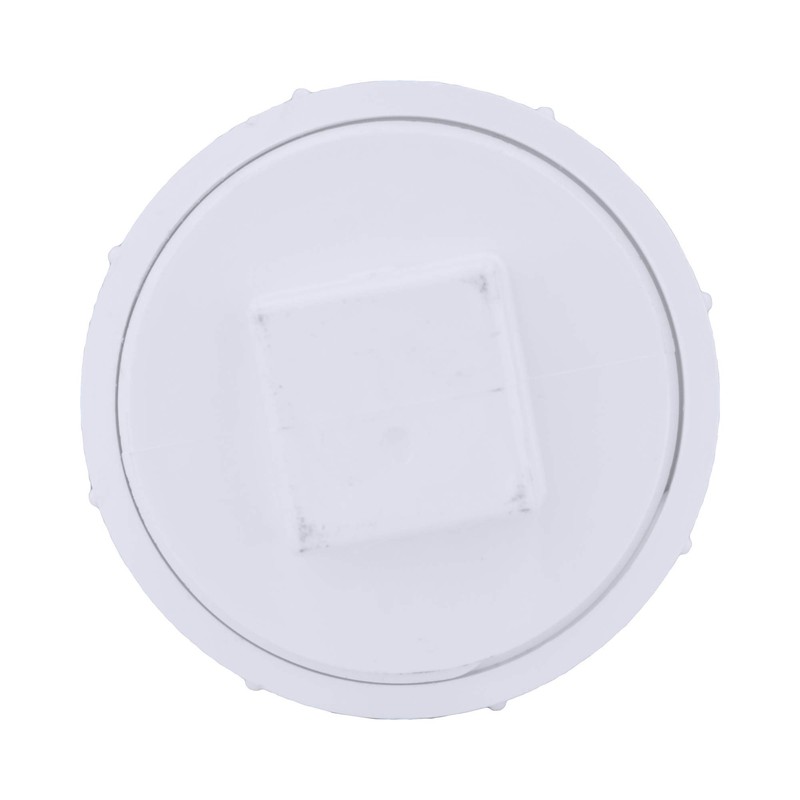 Charlotte Pipe 4" Cleanout Plug Adapter Pipe Fitting - Schedule
