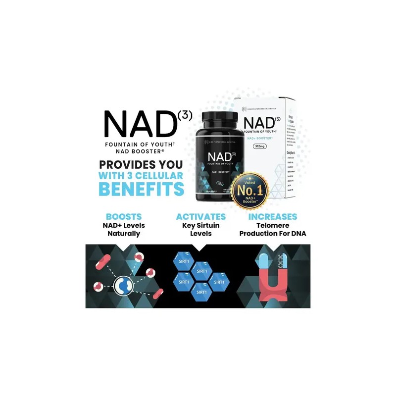 NAD Nicotinamida Adenina Dinucleótido High Performance Nutrition 100ml