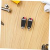 Gatuida 6pcs RCA Male Connector to Av Screw Terminal Adapter