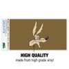 GRAPHICS & MORE Looney Tunes Wile E. Face Automotive Car