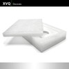 XVQ Ceramic Switch Plates Outlet Covers Switch Plate Cover White