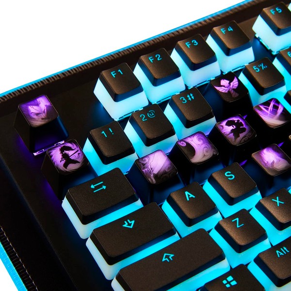 League of Legends Custom Keycaps (Champion Heimerdinger) - Laser Engraved