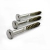 FULLERKREG Hexagonal Wood Screws with Washers A2 Stainless Steel DIN