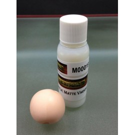 M00019 MOREZMORE Try 1 oz Clear Matte Finish Varnish Polymer Clay Sealer Also Works as Glue for Puppet Hair Mustaches Beards Eyebrows Stops Fabric from Unraveling in Miniature Clothes FSB