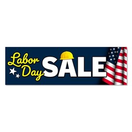 Labor Day Sale Vinyl Banner Standard - 30x96