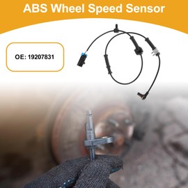 Partuto ABS Wheel Speed Sensor No.19207831 Front Left Right ABS Sensor Anti-lock Braking System Sensor for Hummer H3 2009-2010