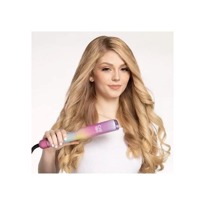 CHI Oferta Plancha Onduladora Y Rizadora Chi Vibes Multifunciona