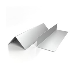 designbleche Anodised Aluminium Angle Profile, 40 x 40 mm Side Length, 2.0 mm Thickness, 2 m L Profile, Robust Edge Protection & Corner Protection, Sheet Metal, Edge Profile, Aluminium Angle