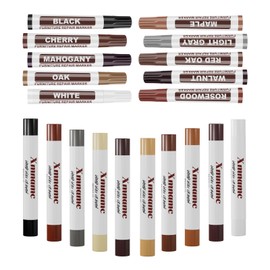 20 Colors Wood Filler Sticks Furniture Markers Touch up,Fill Putty Stick for Repair Furniture Scratch,Scuffs,Cracks and Nail Holes on Floors,Cabinets,Tables,and Doors Tables