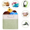 SYYOFUE Storage Cube Bins 13x13 - 3-Pack 13x13x13 Inch Green