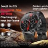 MYSHUN Men's Smartwatch with Phone Function, Torch, 1.85 Inch AMOLED