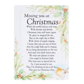 Widdop & Co. Graveside Cards Memorial-Missing You At Christmas TY210