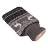 Rubber Hot Water Bottle With Waist Cover Knitted Cover Warm
