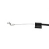 FR Recliner Handle Cable 2.5" Exposed Wire,3mm Barrel, 25.5", S-tip