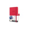 SIGEL C2535 Conceptum Weekly Planner 2025, Approx. A6, red, softcover,