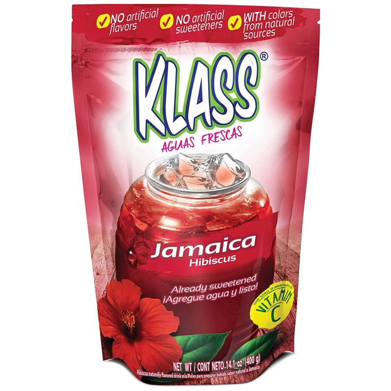 KLASS 2 PACK KLASS HIBISCUS ( JAMAICA ) NATURALLY FLAVORED