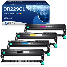 Halloya (NOT Toner) DR229CL Drum Unit Replacement for Brother DR-229CL DR 229 Drum Use for TN229 TN-229 TN229XL Work with HL-L3220CDW HL-L3280CDW HL-L3295CDW HL-L3300CDW MFCL3720CDW Printer,4 Pack