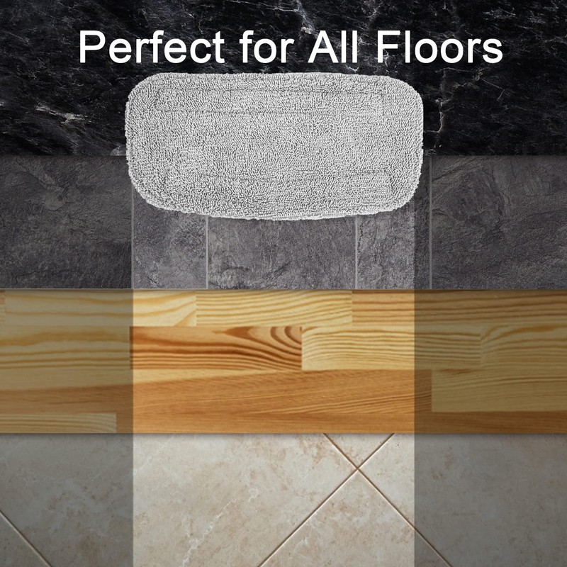 GorFanty 2 Packs Steam Mop Cloth Fits Steam Mop GF-6610