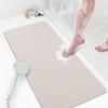 Shower Mat Bathtub Mat Non-Slip,36x16 inch, Soft Tub Mat with