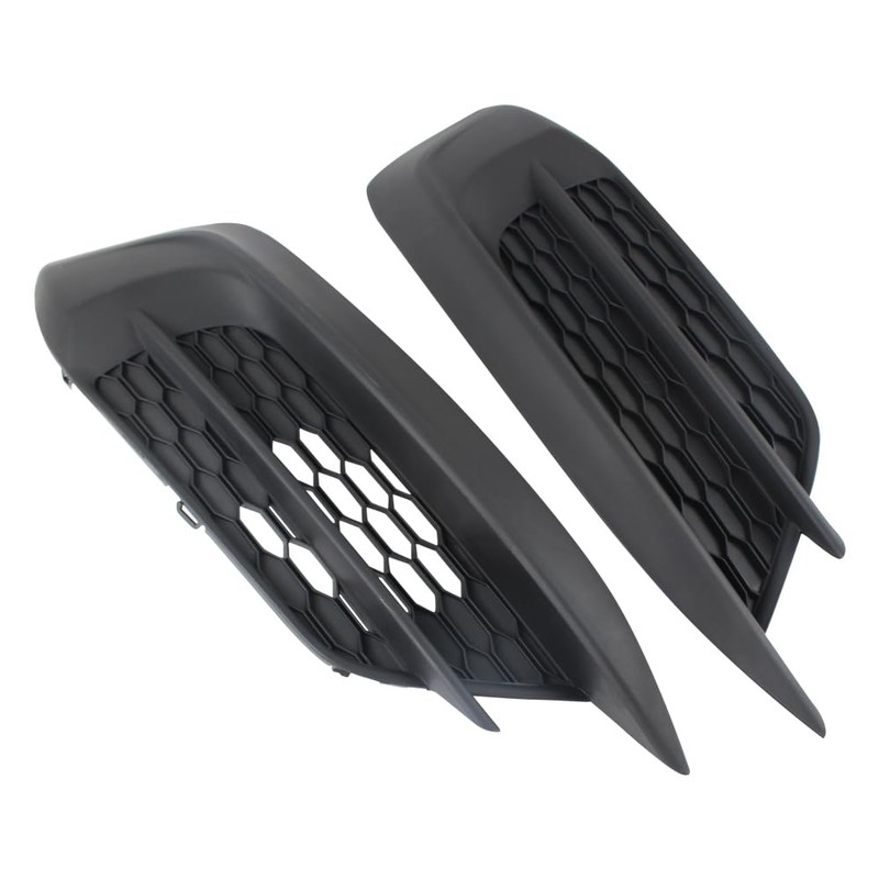 2Pcs Front Bumper Fog Light Cover Assembly Compatible with Honda