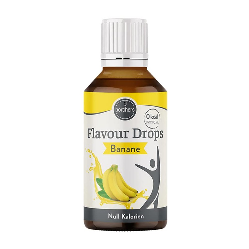 borchers Flavour Drops | Banana | 0 Calories | For
