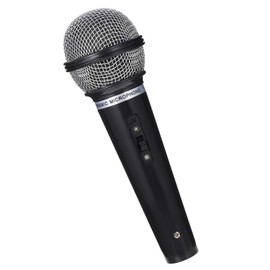 XNHIU Microphone Prop Microphone Model Simulated Microphone Pretend Toy Fake Karaoke Microphone for Performance Holiday Party