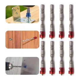 Puntillas para taladro Juego 8 Es 1 De Cabezales De Destornilladores Cruzados