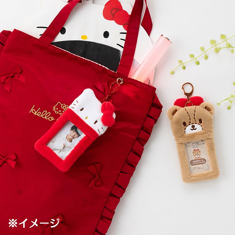 Sanrio Boa Fabric Trading Card Holder (Enjoy Idol) Cinnamoroll 370657