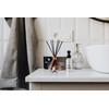Reed Diffuser Set Gardenia Scent for Bathroom Accessories Shelf Decor
