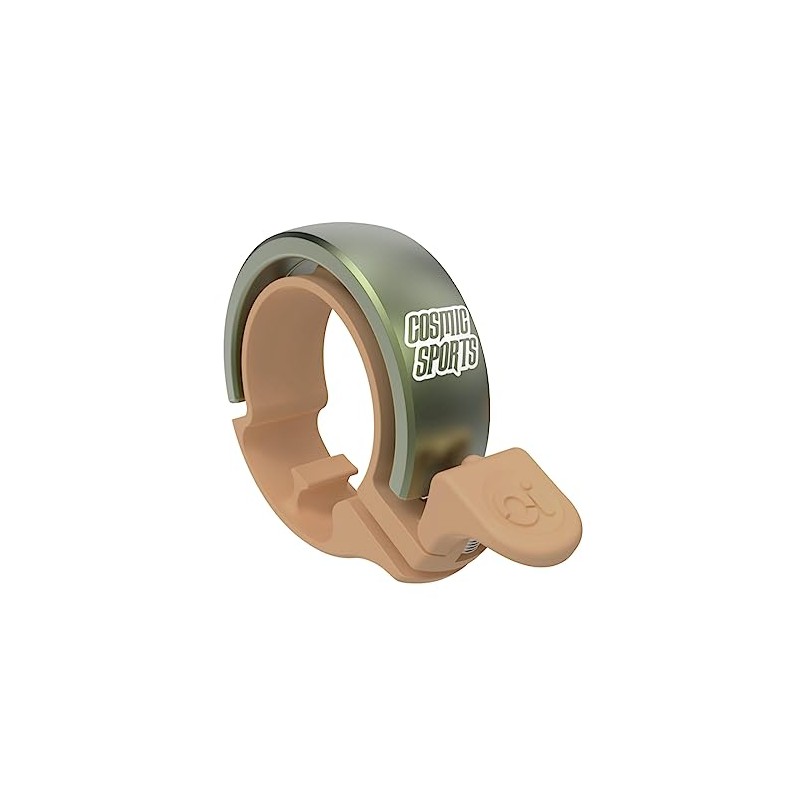 Knog KNCL Oi Classic Large Bicycle Bell 23.8-31.8 mm Brown