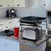 Kingshion Toaster Dust Cover for Most 2-slice Toasters, Dustproof Clear