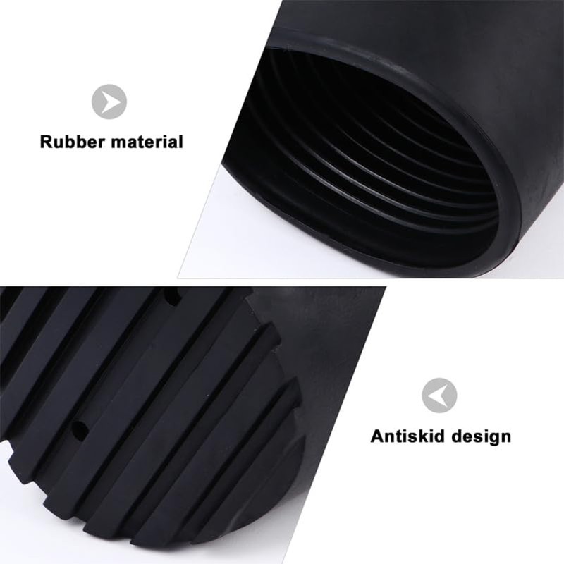 FOYTOKI Ladder Pads: 4pcs Ladder Feet Cover Non-Slip Rubber Step