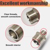 1” Male x 1/2" Male NPT Threaded Reducing Nipple Pipe