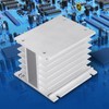 Three-Phase Solid State Relay Heatsink SSR Derivative Aluminium Heatsink, Radiator