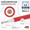 RedStar24 Premium Solar Cable 6 mm² Red, 10 m, TÜV
