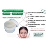 2 Cremas Facial Artesanal Manchas Acné Espinillas Paño 32 G